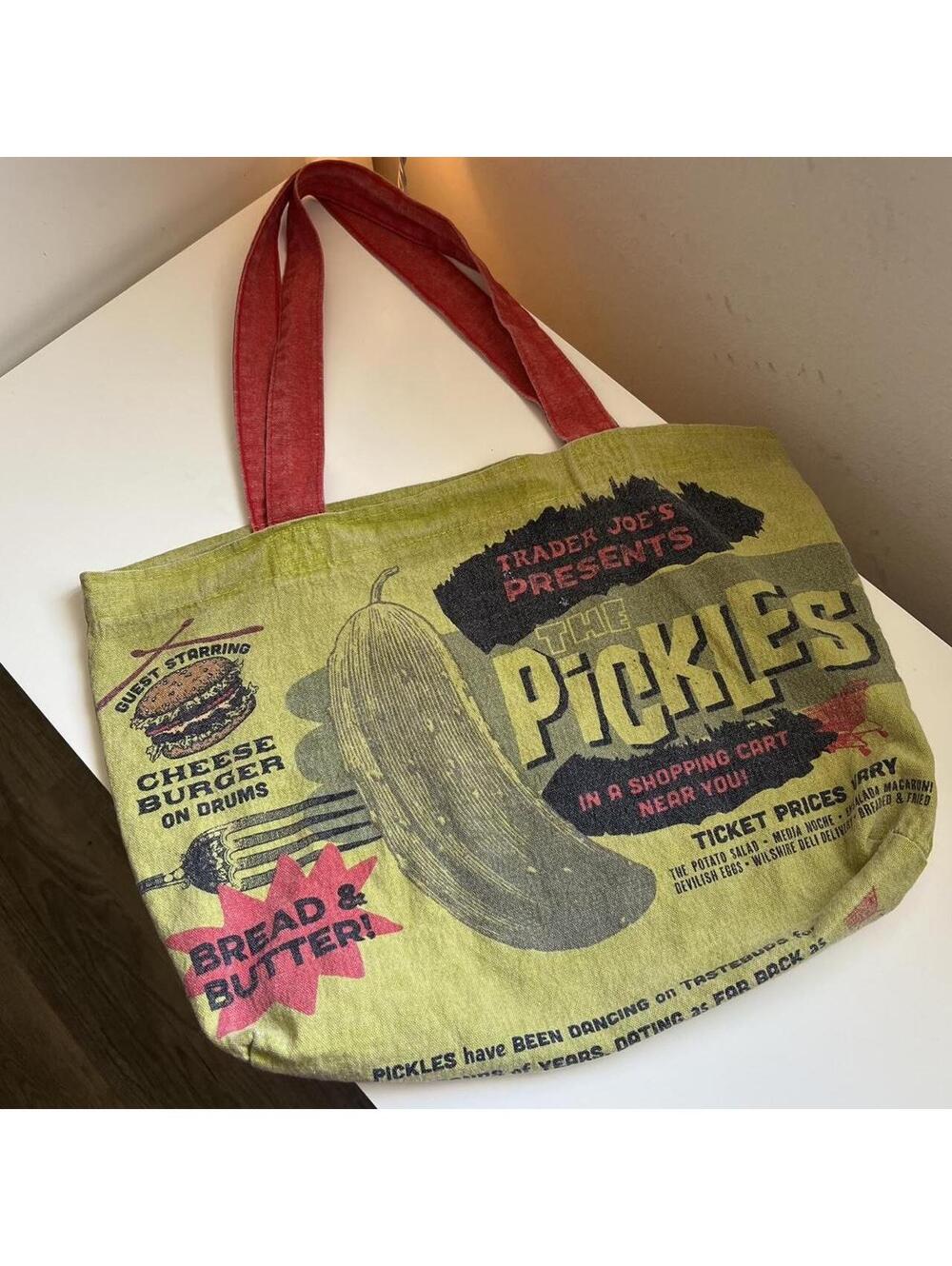 Trader Joe’s Pickle Tote - Picture 2 of 4